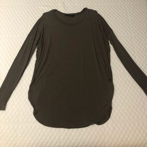 Charcoal grey tunic